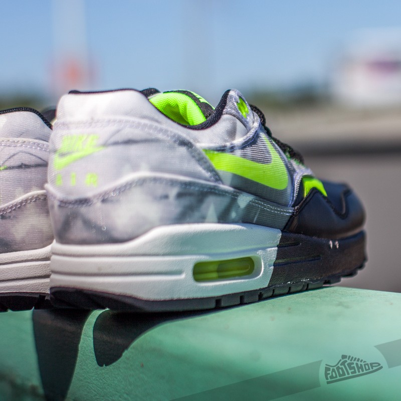 Buty damskie Nike Wmns Air Max 1 FV QS Black/ Volt- Blanc