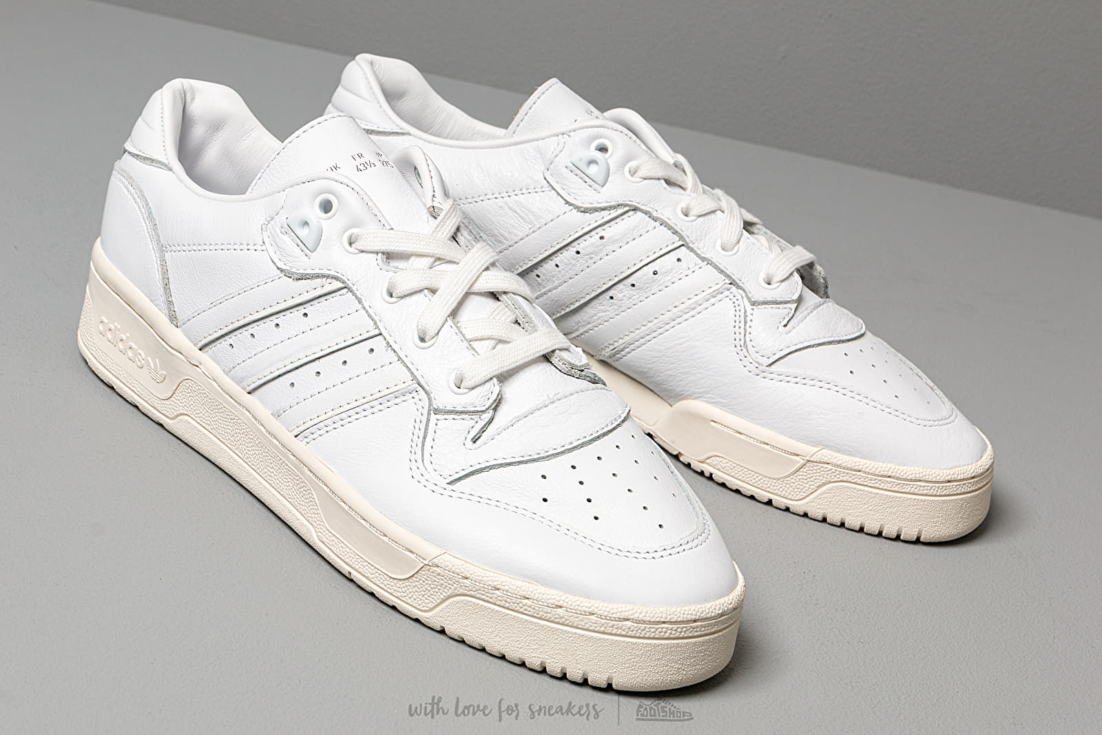 Adidas rivalry low off best sale white
