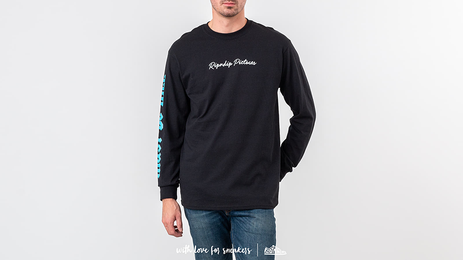 T-shirts RIPNDIP Pictures Longsleeve Black | Footshop