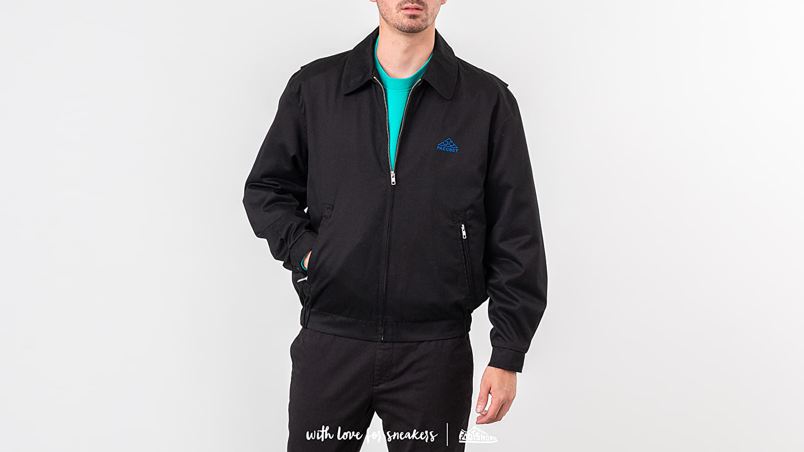 Giacche PACCBET Embroided Logo Jacket Black
