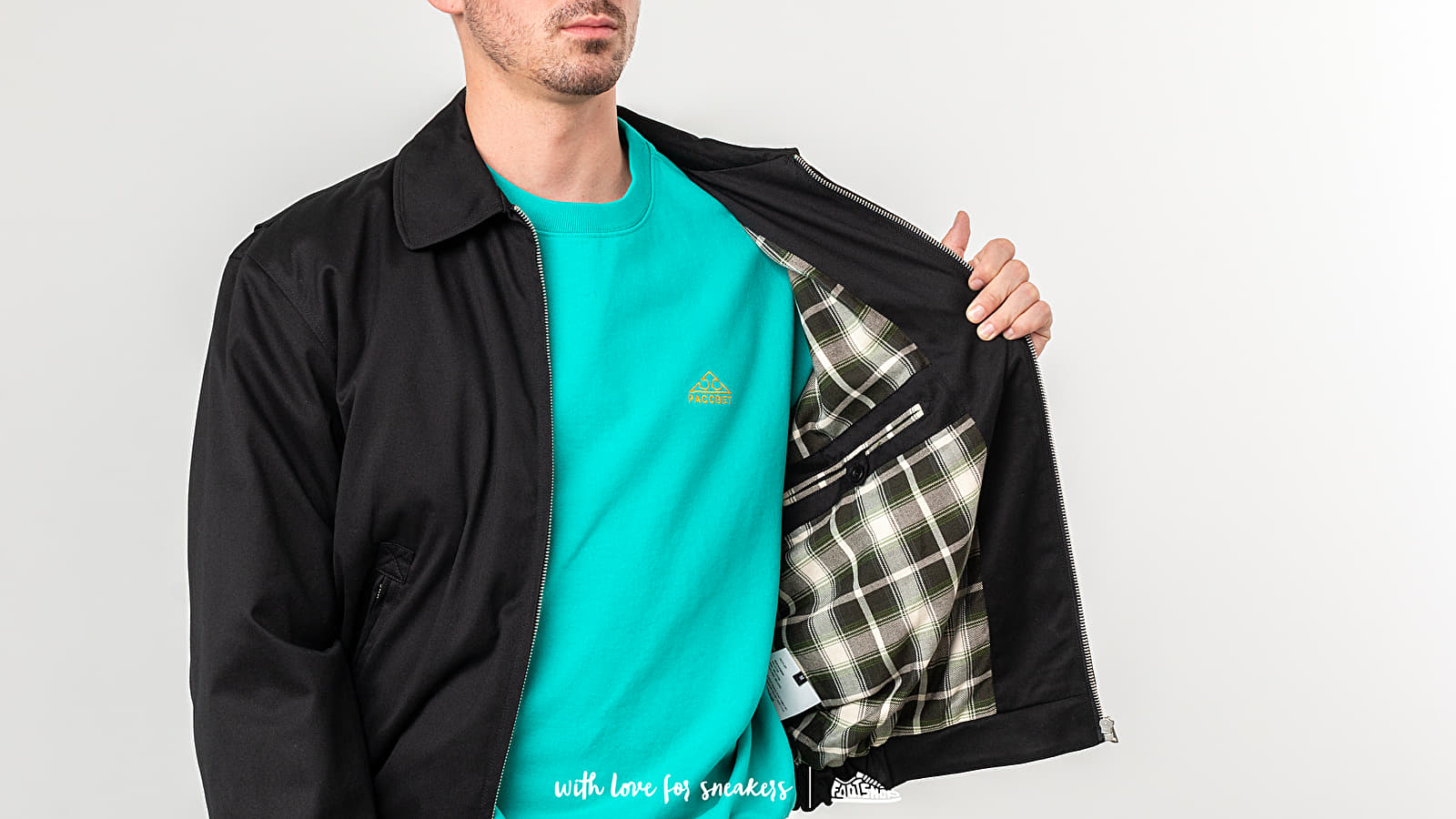 Giacche PACCBET Embroided Logo Jacket Black