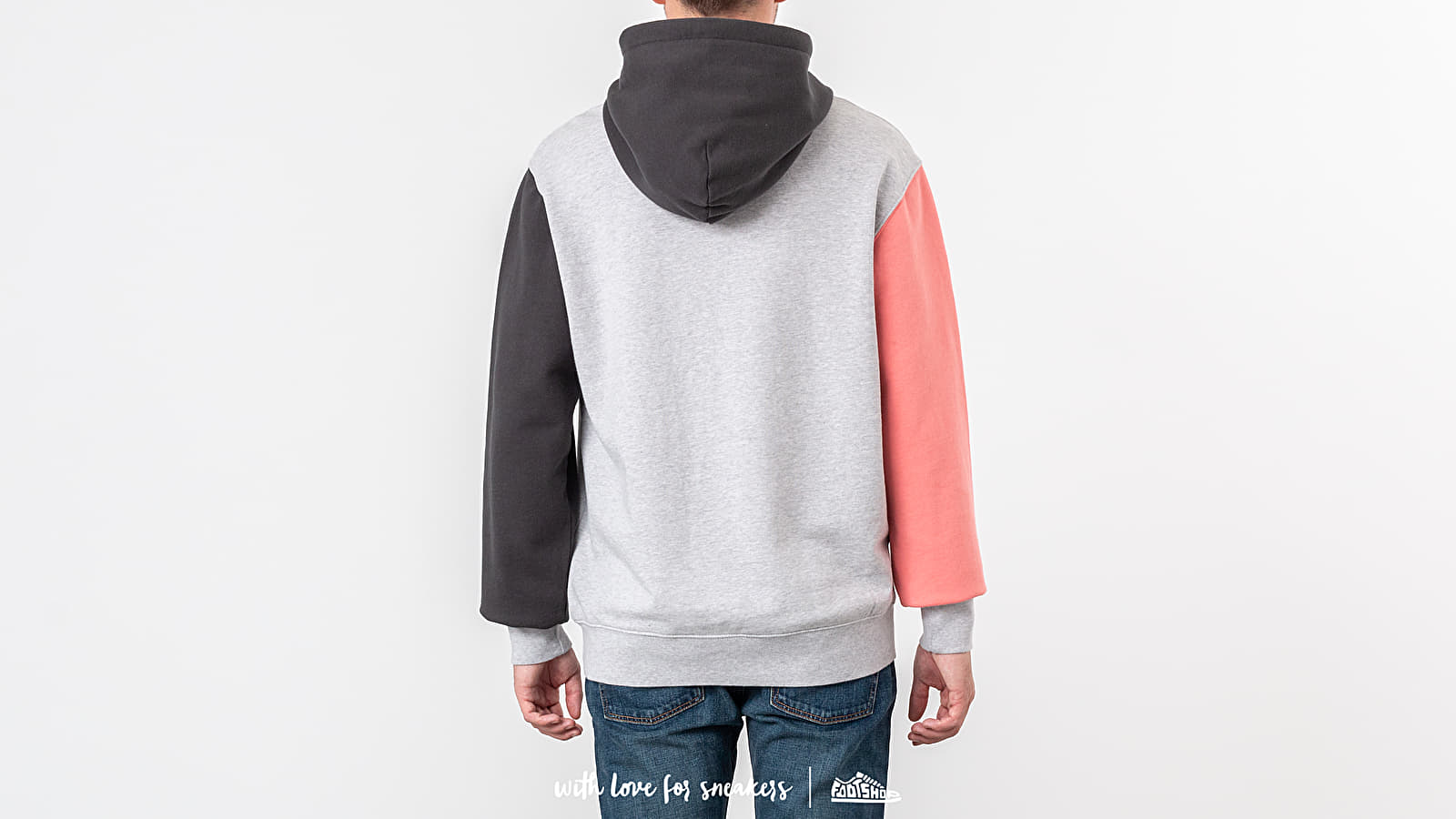 Felpe Stüssy Sport Hoodie Grey Heather