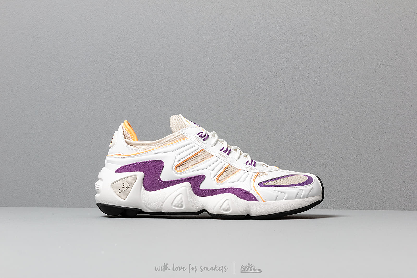 Vyriška avalynė adidas FYW S-97 Crystal White/ Crystal White/ Flace Orange