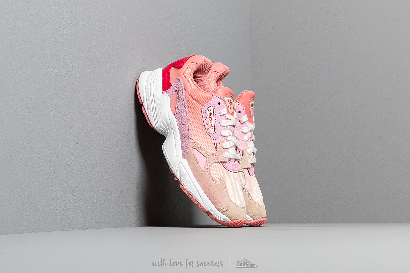 Adidas originals falcon pale pink new arrivals