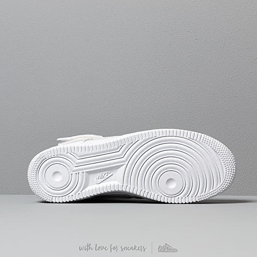 Nike Air Force 1 Hi Retro QS White/ White/ White | Footshop
