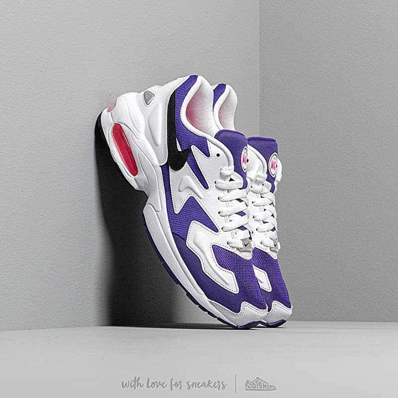 Nike Air Max2 Light White/ Black-Court Purple-Hyper Pink | Footshop