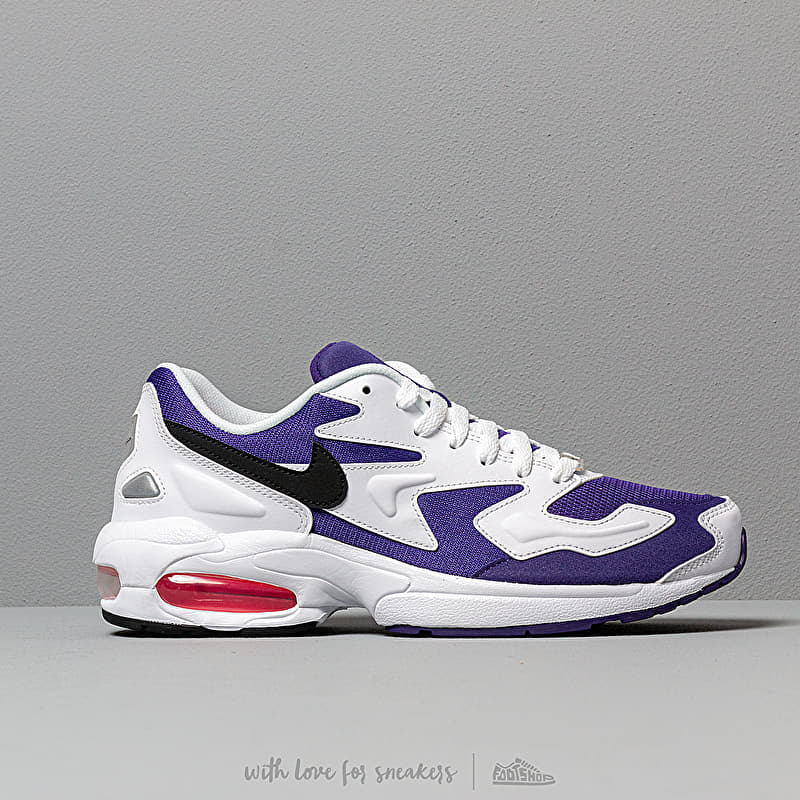 Nike Air Max2 Light White/ Black-Court Purple-Hyper Pink | Footshop