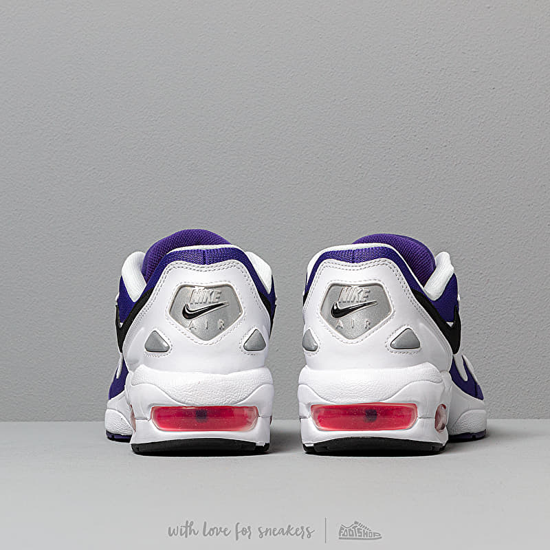 Nike Air Max2 Light White/ Black-Court Purple-Hyper Pink | Footshop