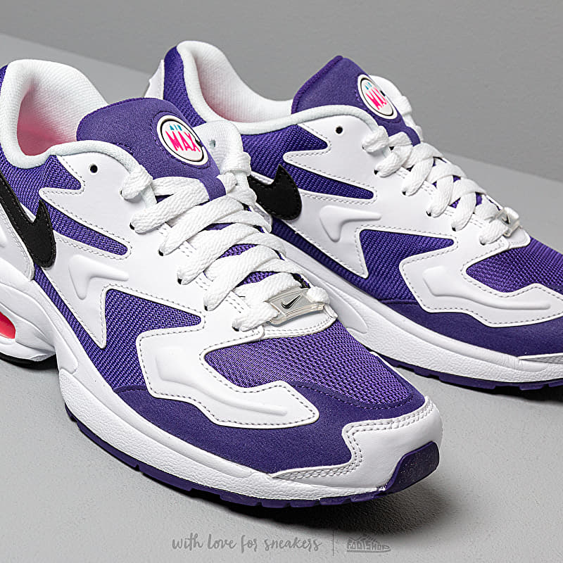 Nike Air Max2 Light White/ Black-Court Purple-Hyper Pink | Footshop