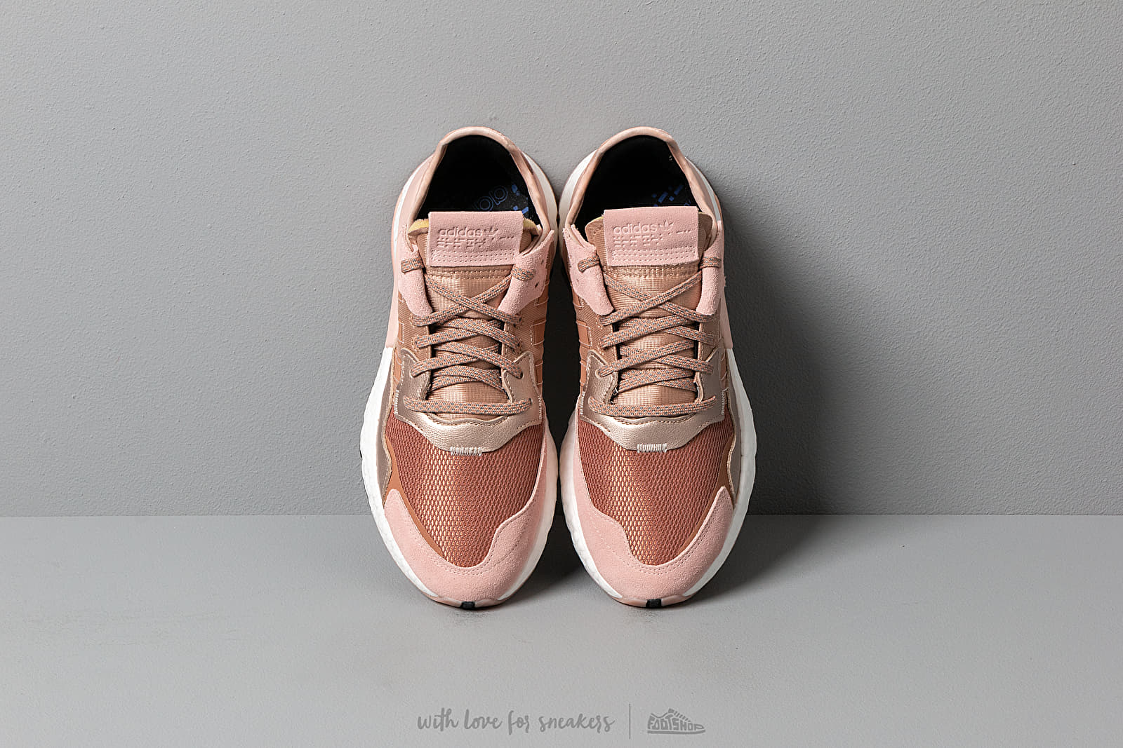 Women s shoes adidas Nite Jogger W Rogome Vapor Pink Core Black Footshop