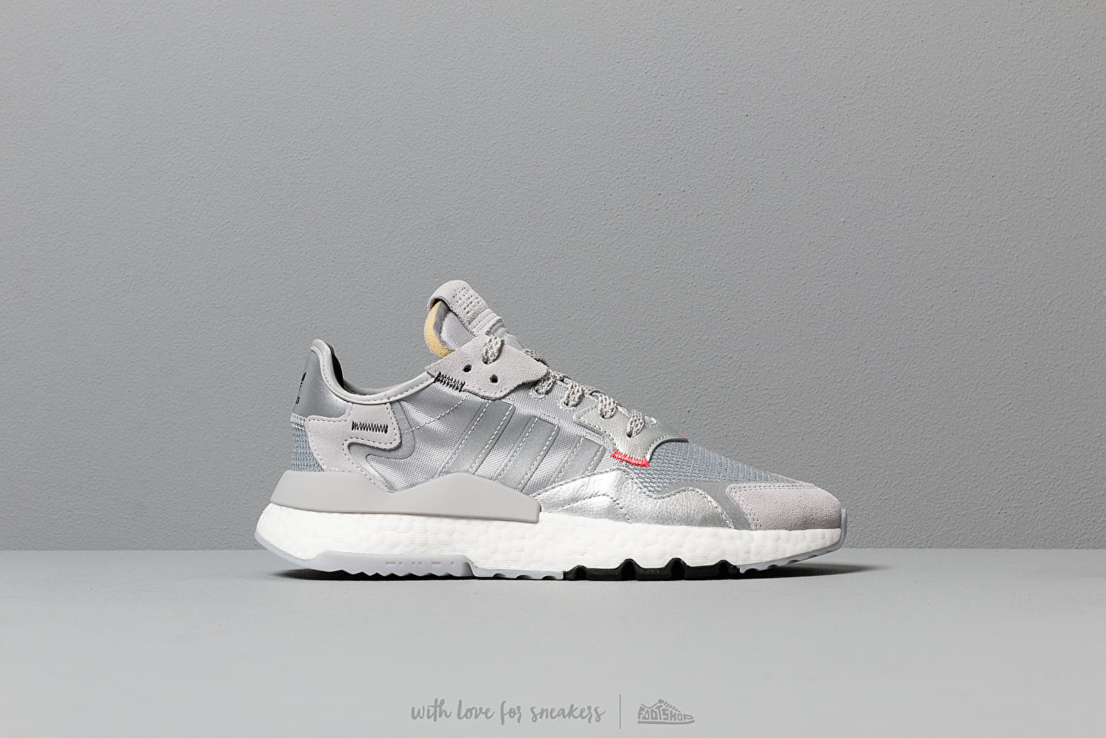 Herren Sneaker und Schuhe adidas Nite Jogger Silver Mate Light Solid Green Core Black Footshop