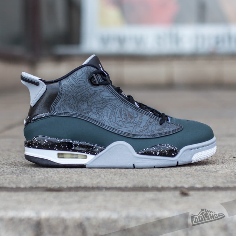 Herren Sneaker und Schuhe Air Jordan Dub Zero Black/ White Wolf Grey