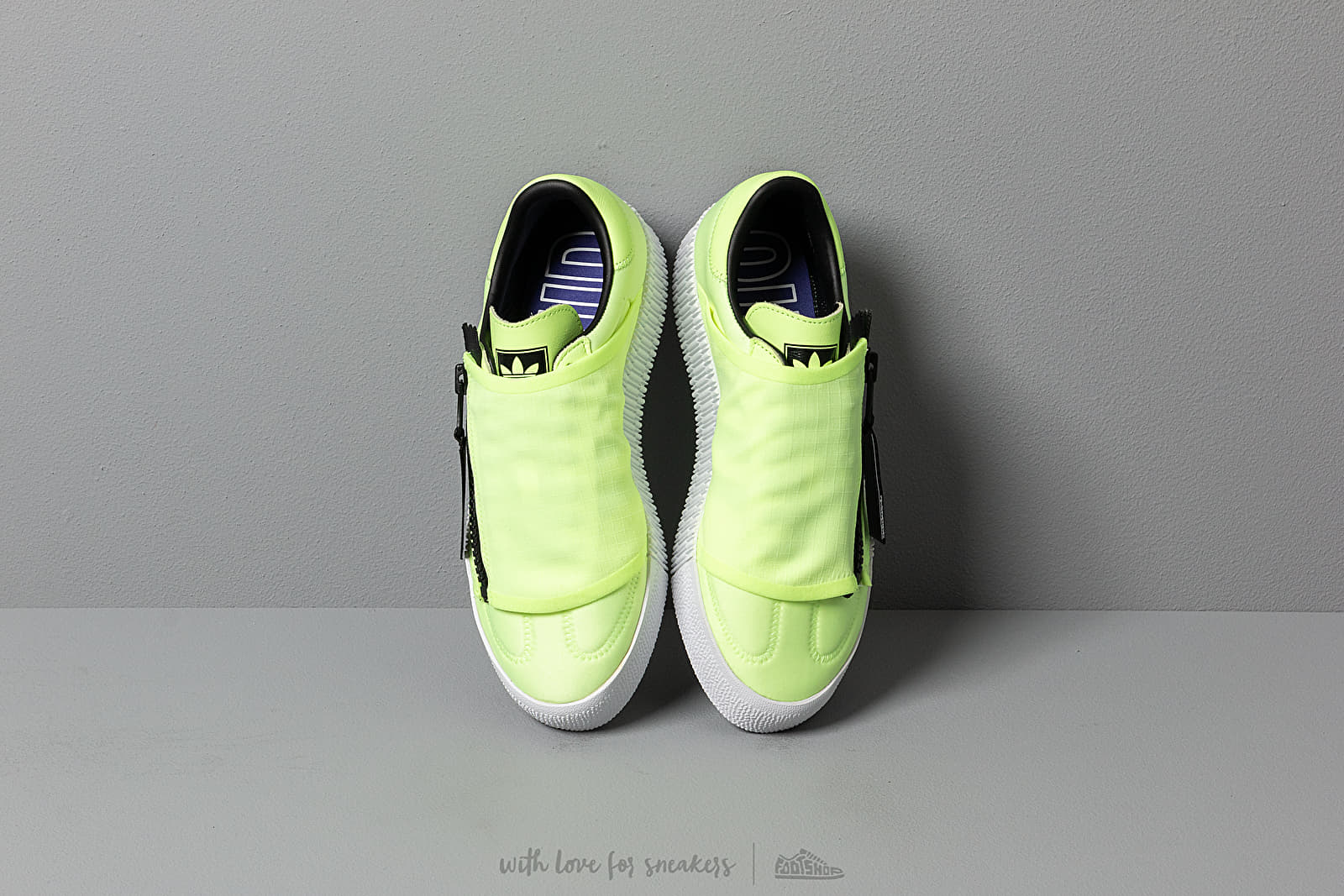 Women's shoes adidas Sambarose Zip W Hi-Res Yellow/ Core Black/ Ftw White