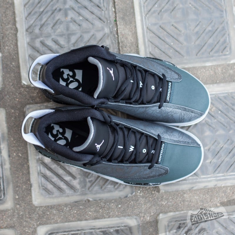 Herren Sneaker und Schuhe Air Jordan Dub Zero Black/ White Wolf Grey