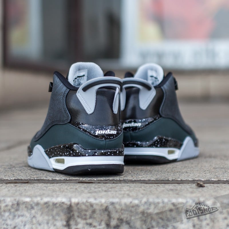 Men s shoes Air Jordan Dub Zero Black White Wolf Grey Footshop