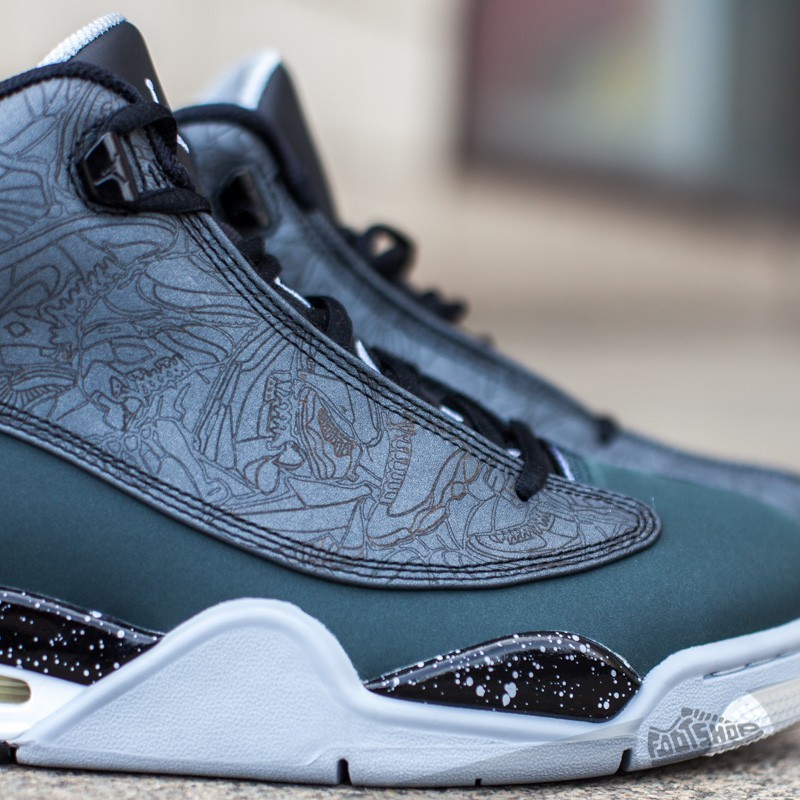 Men's shoes Air Jordan Dub Zero Black/ White Wolf Grey (311046-004