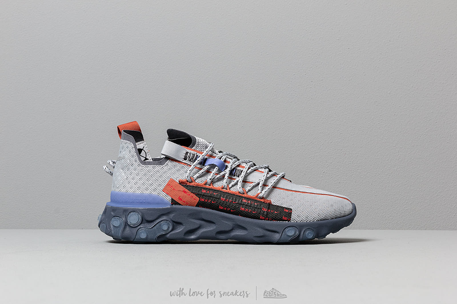 Men s shoes Nike React ISPA Wolf Grey Sapphire Dusty Peach Footshop