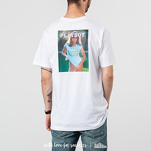 T shirts Soulland Meets Playboy June Tee White Footshop