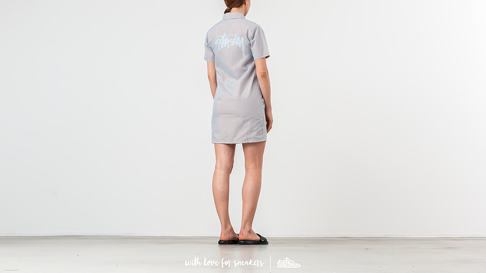  Jurken Stüssy Nina Layer Dress Khaki