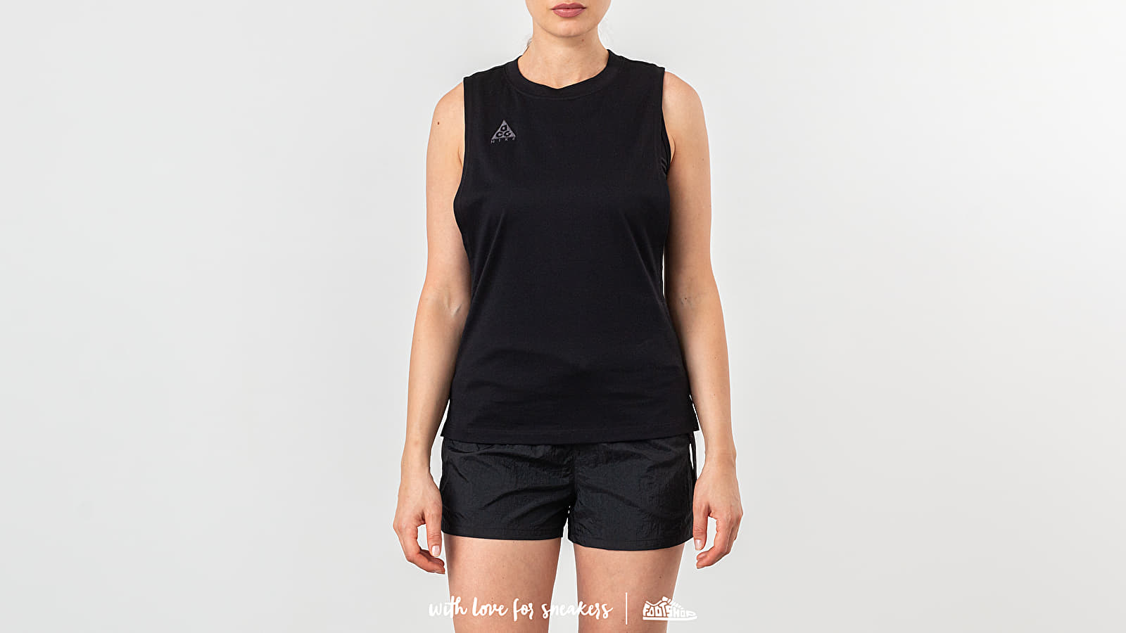 Topovi i majce kratkih rukava Nike W NRG ACG Tank Black/ Black/ Anthracite