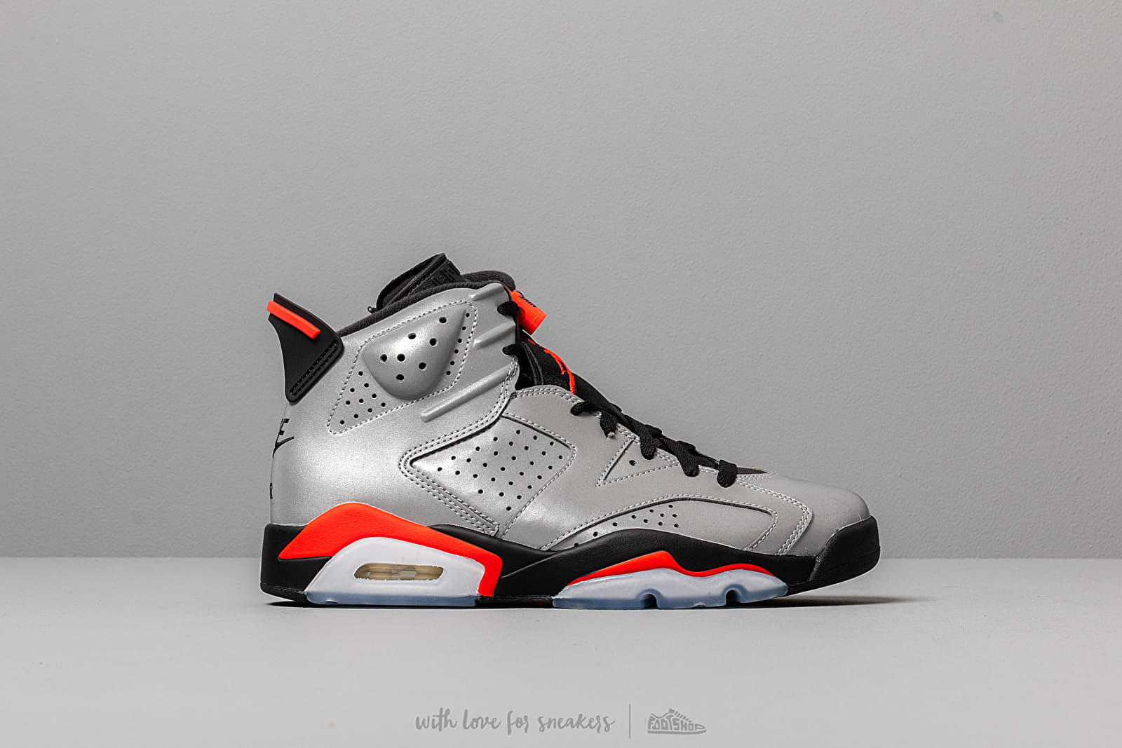 Men s shoes Air Jordan 6 Retro SP Reflect Silver Infrared Black Footshop