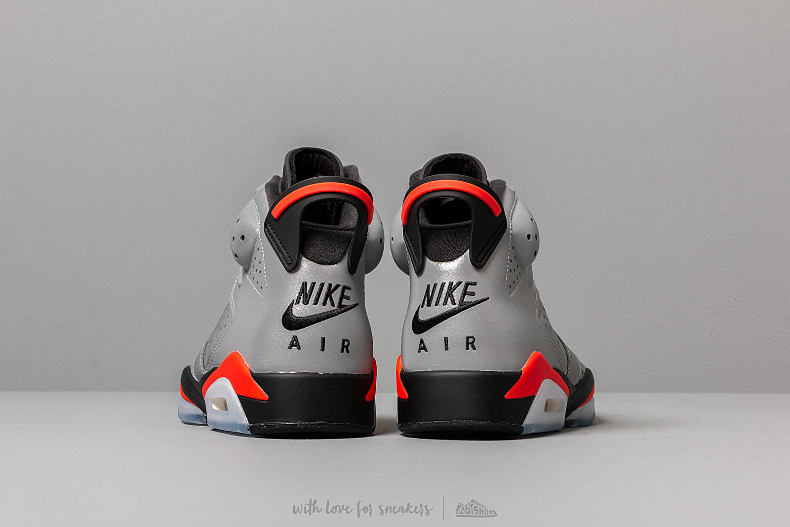 Men s shoes Air Jordan 6 Retro SP Reflect Silver Infrared Black Footshop