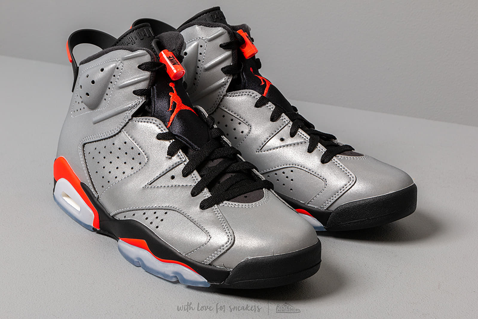 Jordan 6 clearance reflective silver