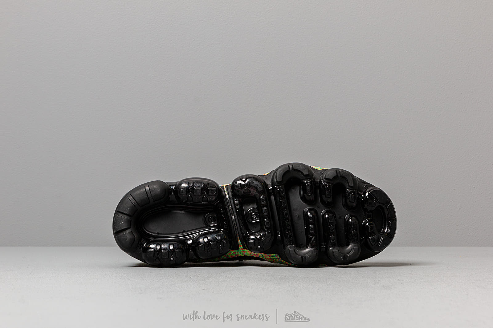 Pánské tenisky a boty Nike Air Vapormax Flyknit 3 Black/ Black-Volt-Blue Lagoon