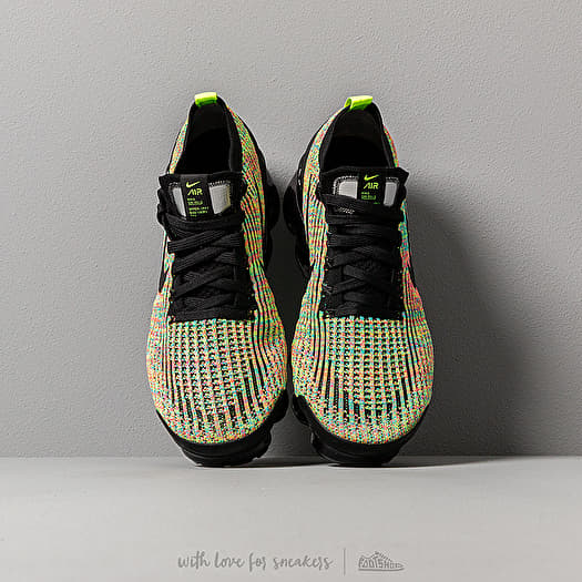 Air vapormax flyknit 3 black/ black-volt-blue lagoon hot sale