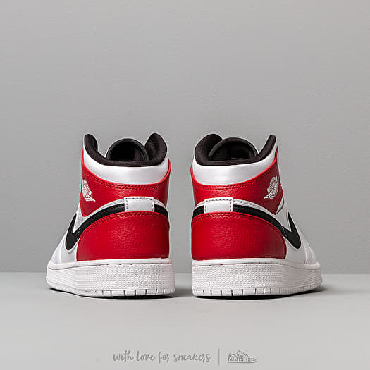 Jordan 1 white red black 2013 sale