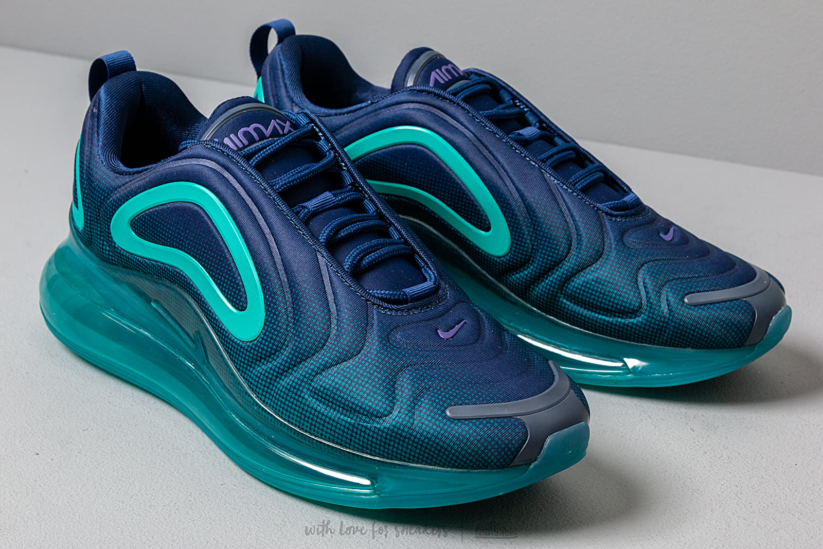 Chaussures et baskets homme Nike Air Max 720 Blue Void/ Court Purple-Spirit  Teal | Footshop