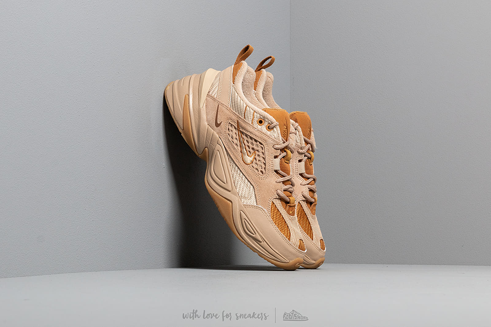 Zapatillas Hombre Nike M2K Tekno Sp Linen/ Ale Brown-Wheat