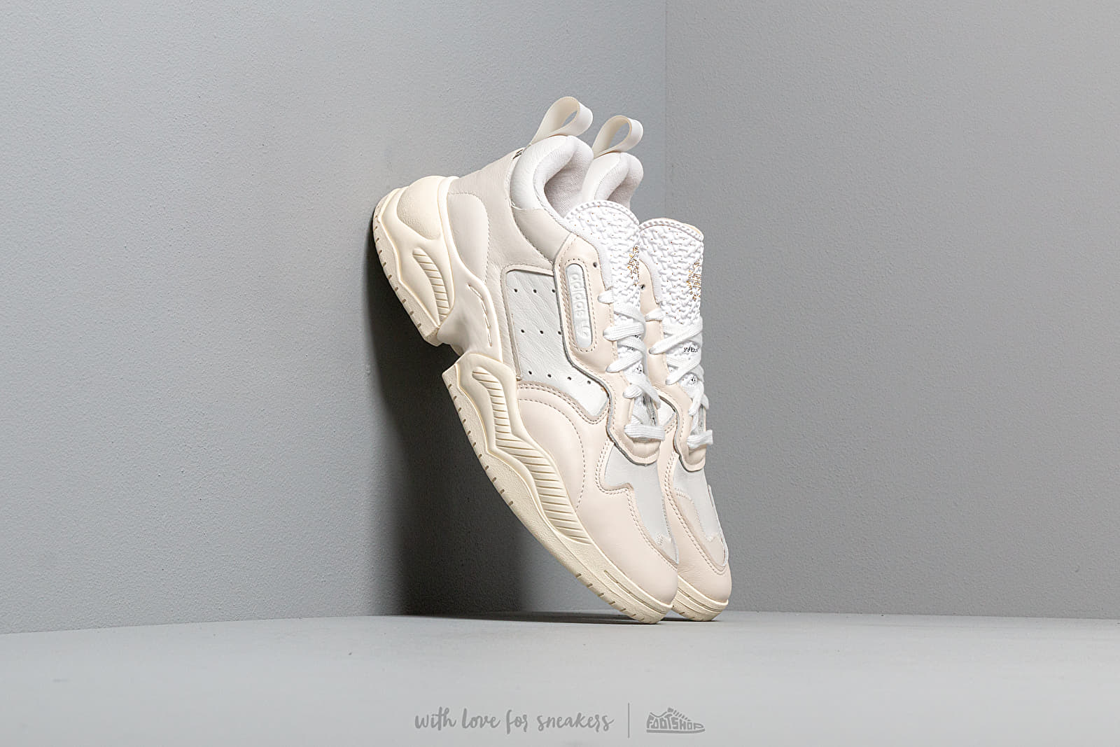 Adidas originals supercourt rx sneakers in white x home of classics edition deals