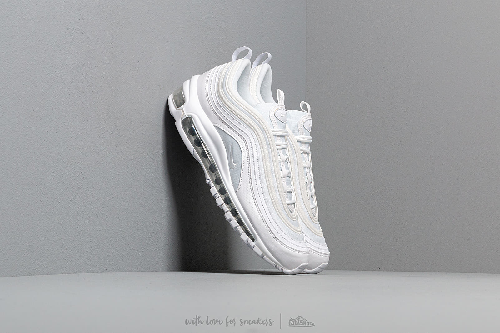 Scarpe e sneakers bambini Nike Air Max 97 GS White White Metallic Silver Footshop