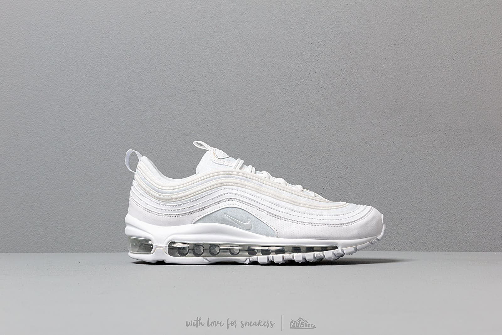 Scarpe e sneakers bambini Nike Air Max 97 GS White White Metallic Silver Footshop