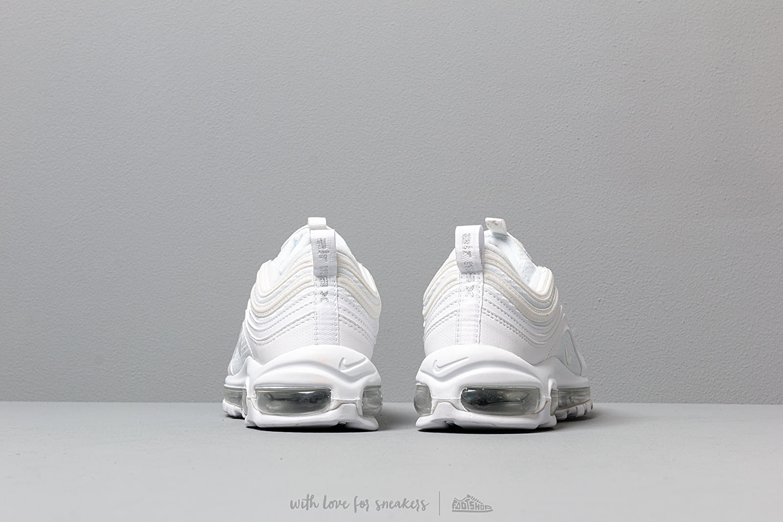 Zapatillas y zapatos para niños Nike Air Max 97 (GS) White/ White-Metallic Silver