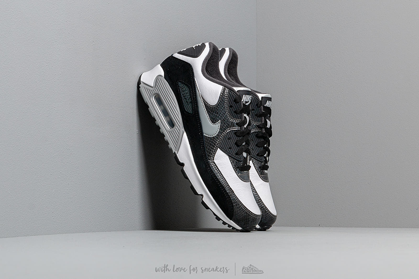 Pánske tenisky a topánky Nike Air Max 90 Qs White/ Particle Grey-Anthracite