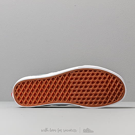 Aqua checkered best sale vans