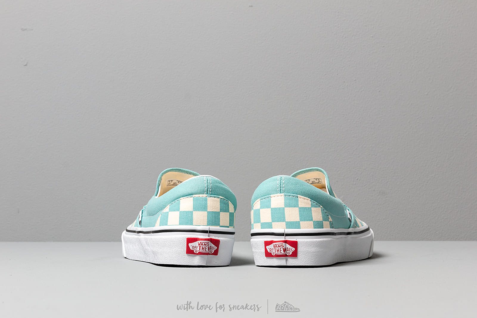 Vans checkerboard slip best sale on aqua haze