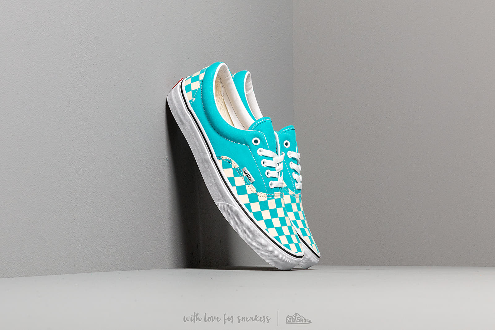 Miesten kengät Vans Era (Checkerboardard) Scuba Blue