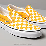 Men s shoes Vans Classic Slip On Checkerboardard Yolk Yellow Footshop
