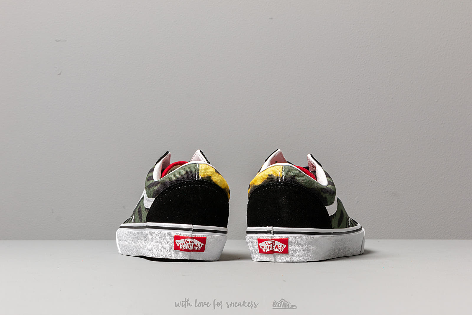 Férfi cipők Vans Old Skool (Tie Dye) Multi/ Black