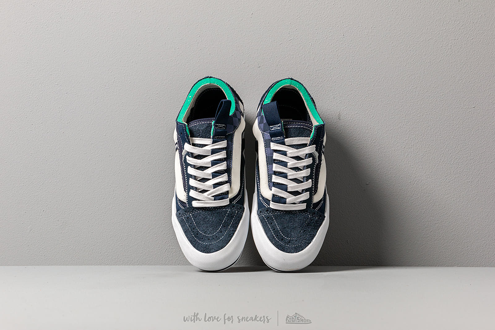 Men's shoes Vans Old Skool Cap Lx (Regrind) Blue