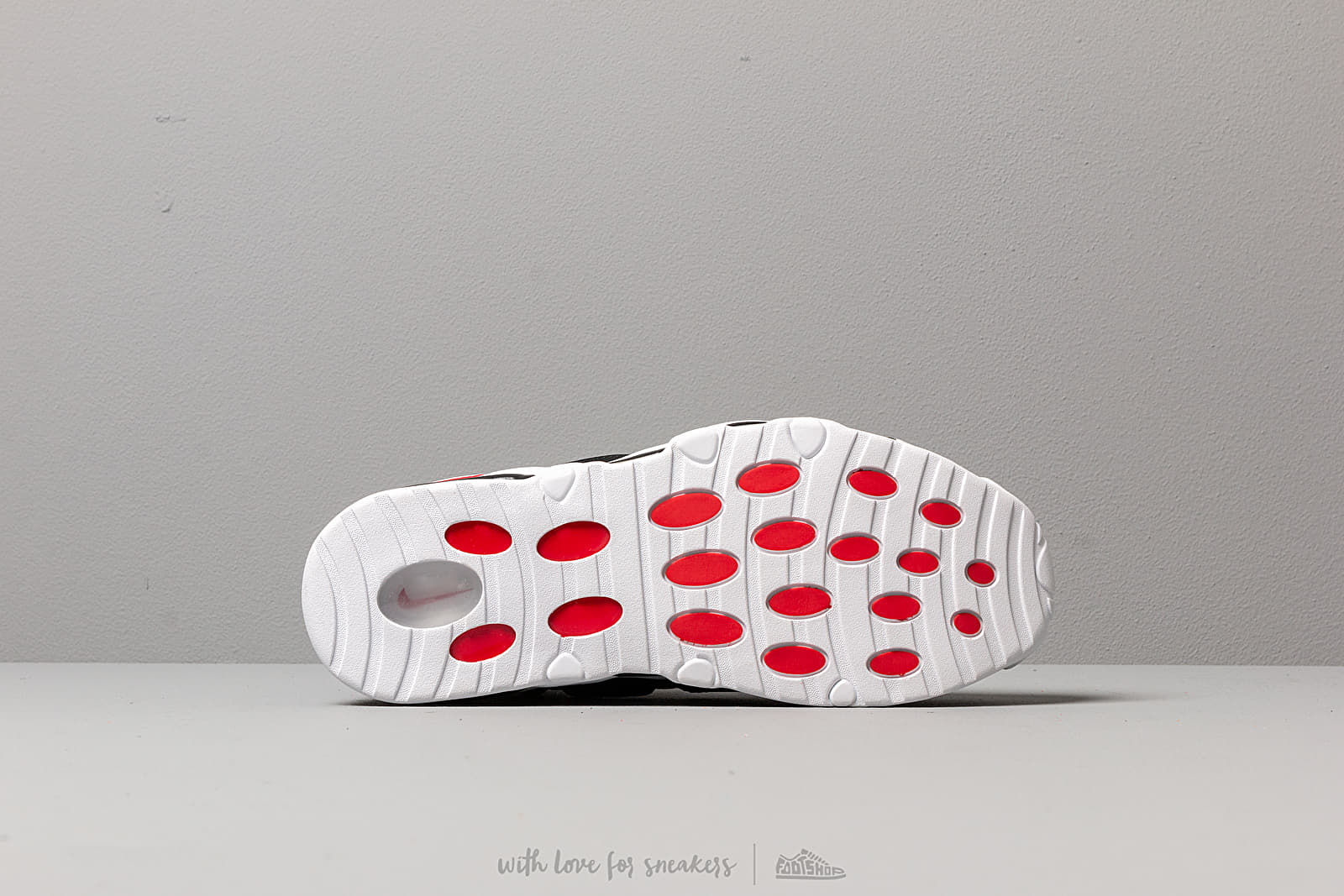 Sko til mænd Nike Air Max Uptempo '95 White/ University Red-Black