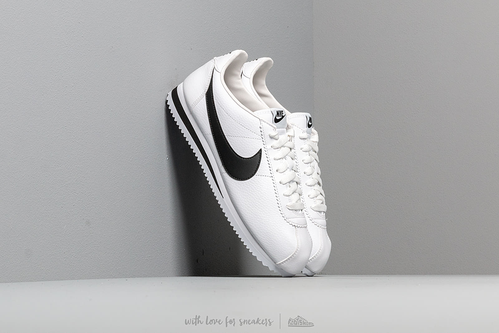 Pánske tenisky a topánky Nike Classic Cortez Leather White/ Black