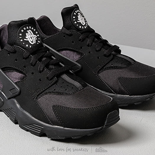 Men s shoes Nike Air Huarache Black Black Footshop