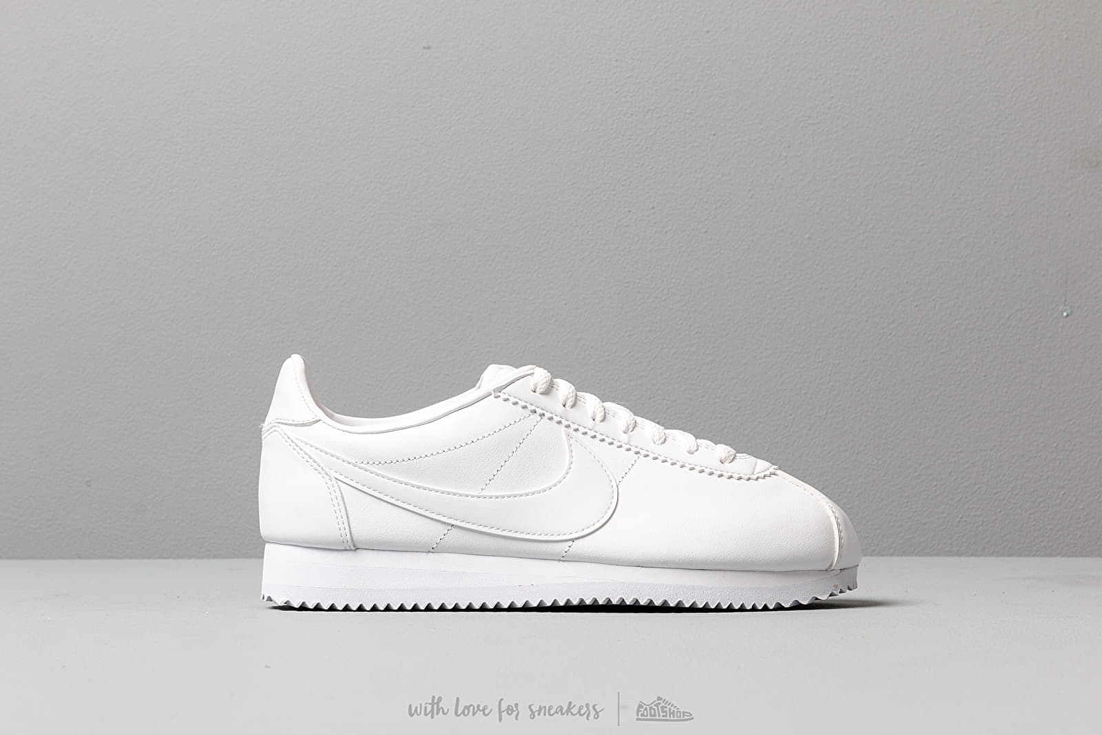 Scarpe donna Nike Wmns Classic Cortez Leather White/ White