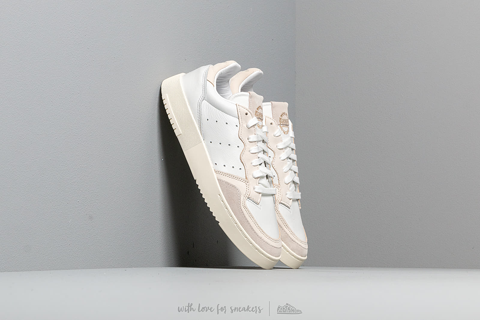 Ανδρικά παπούτσια adidas Supercourt Crystal White/ Core White/ Off White