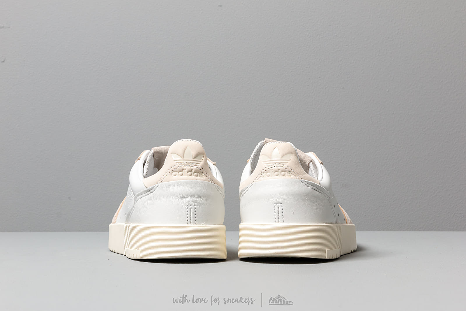 Scarpe uomo adidas Supercourt Crystal White/ Core White/ Off White