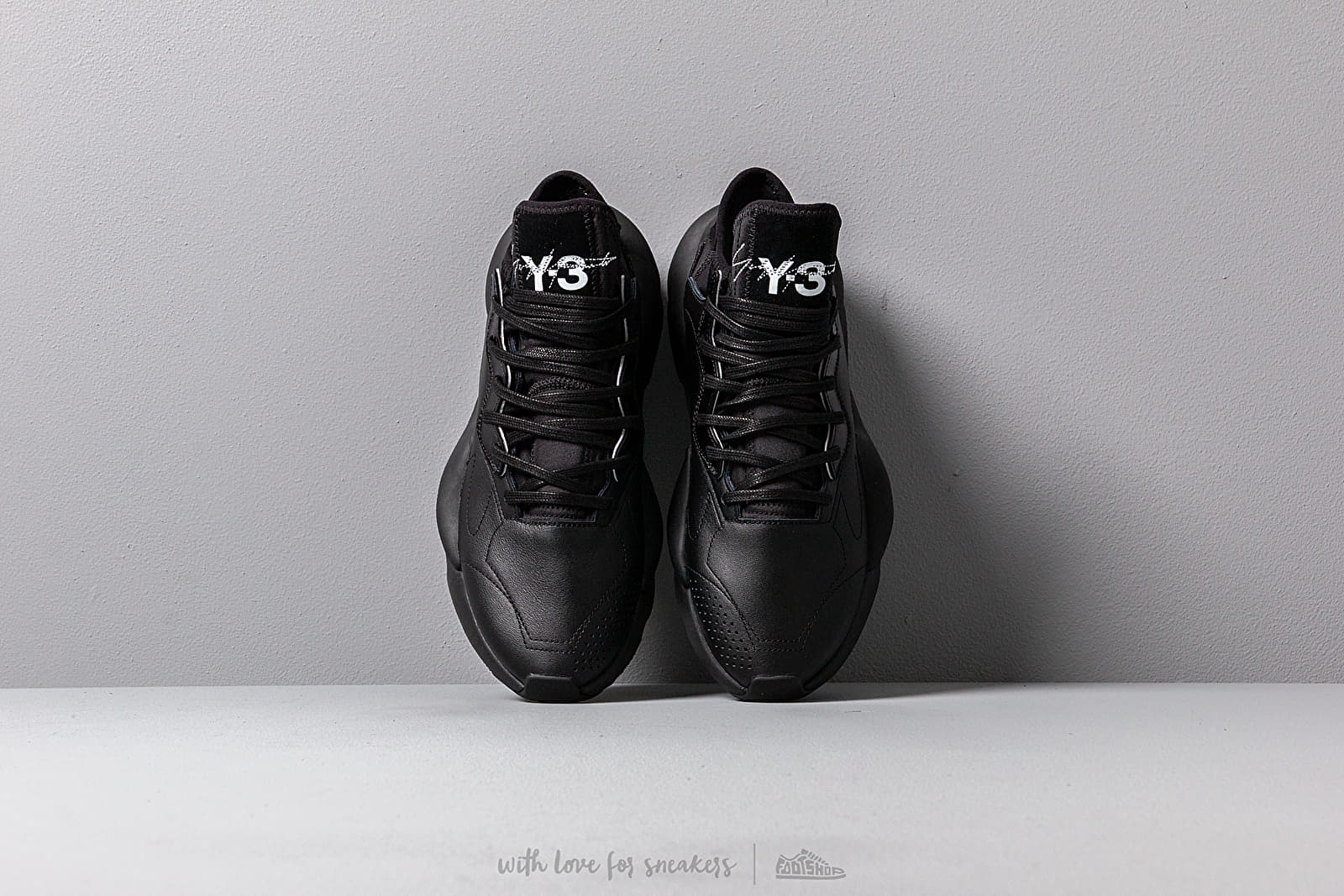 Pánské tenisky a boty Y-3 Kaiwa Black-Y3/ Black-Y3/ Ftwr White